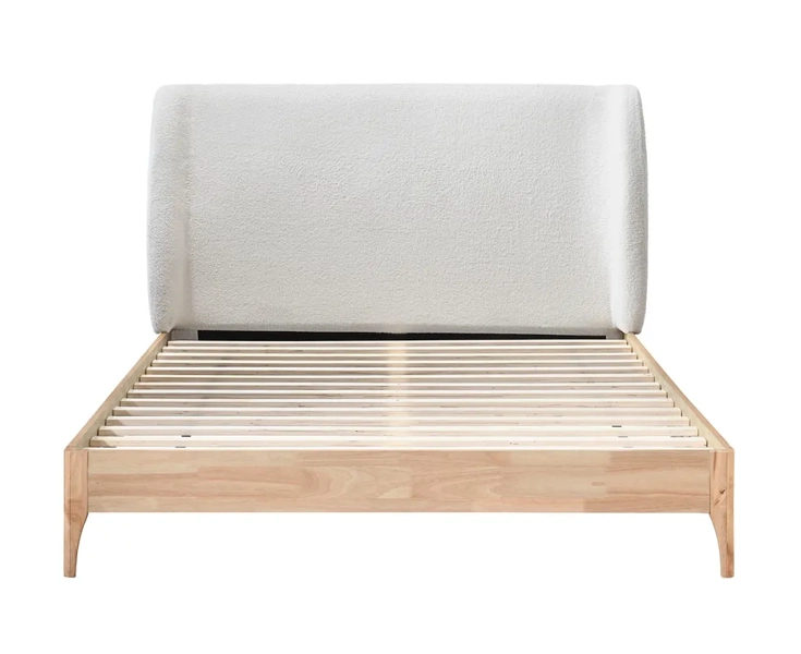 Lucca White Bed Frame